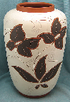 Eiwa klinker vase with Oslo decor