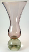 Erickson Glass paperweight vase thumbnail