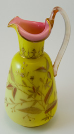 Harrach Glass Cased Glass ewer thumbnail